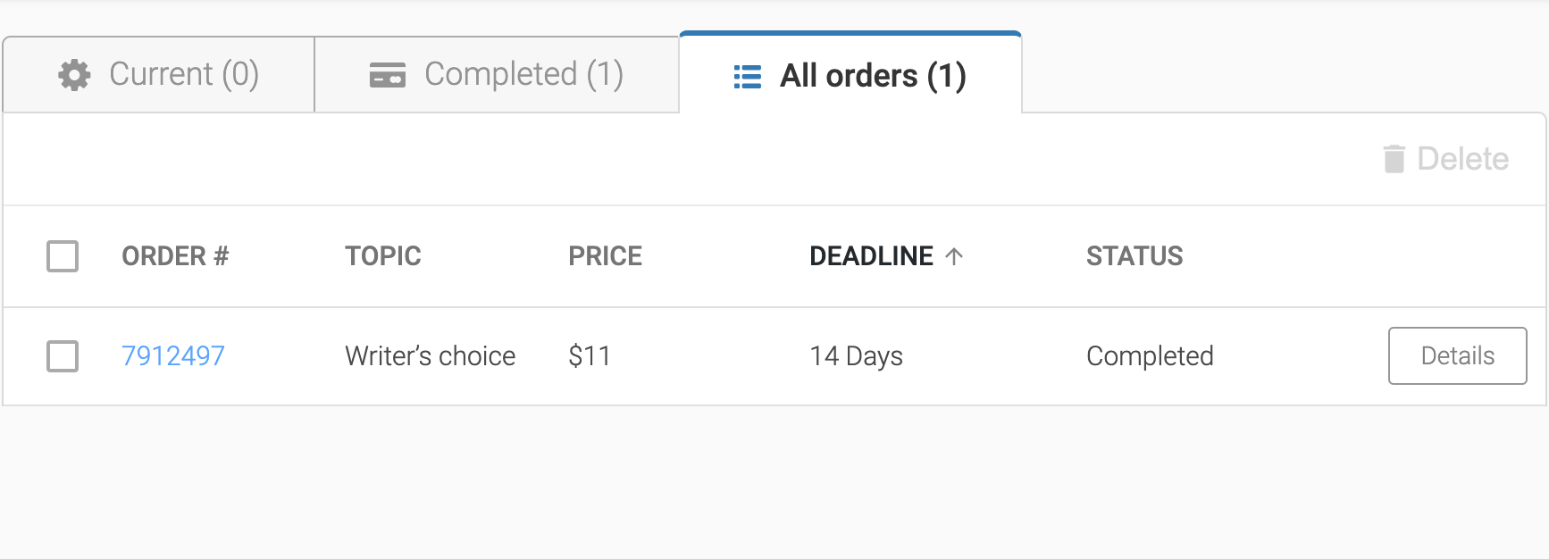 Receive your order on time